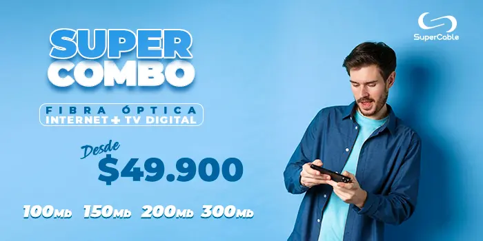 Supercable: Super Combo de internet y televisión Supercable: Super Combo de internet y televisión