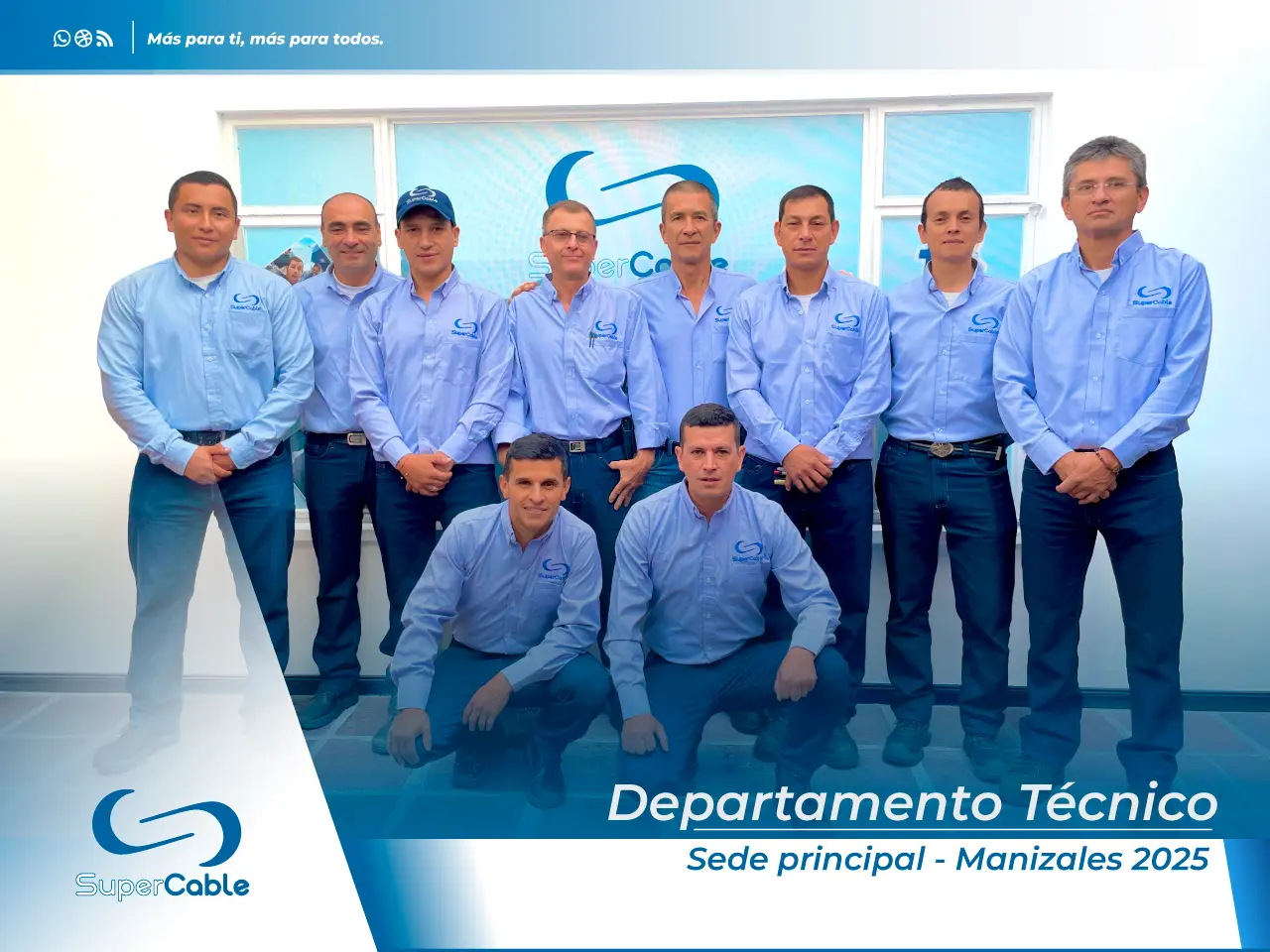 Supercable: Equipo técnico 2025 Supercable: Equipo técnico 2025
